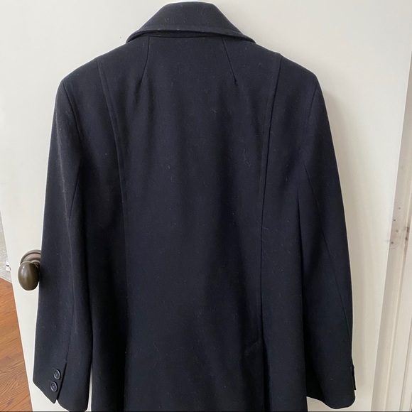 ❤️🔥J. Crew - Black Wool Peacoat - L - Picture 2 of 3